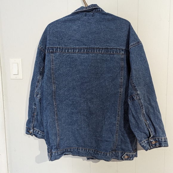 Oversized Boxy Jean Jacket - Picture 2 of 3